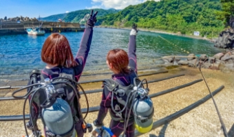 ビーチダイビング３ダイブ