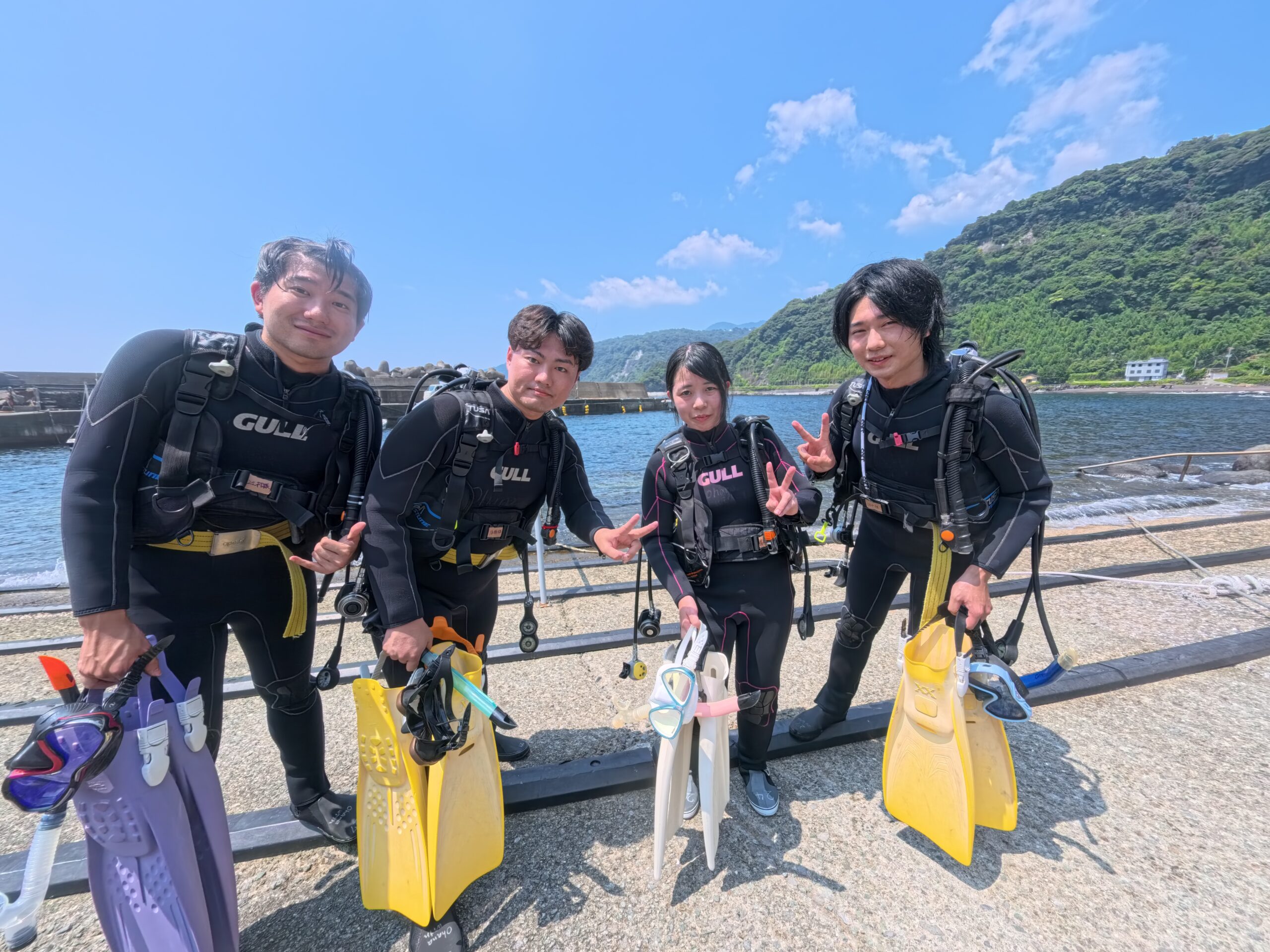 伊豆ダイビングスクール　in　赤沢