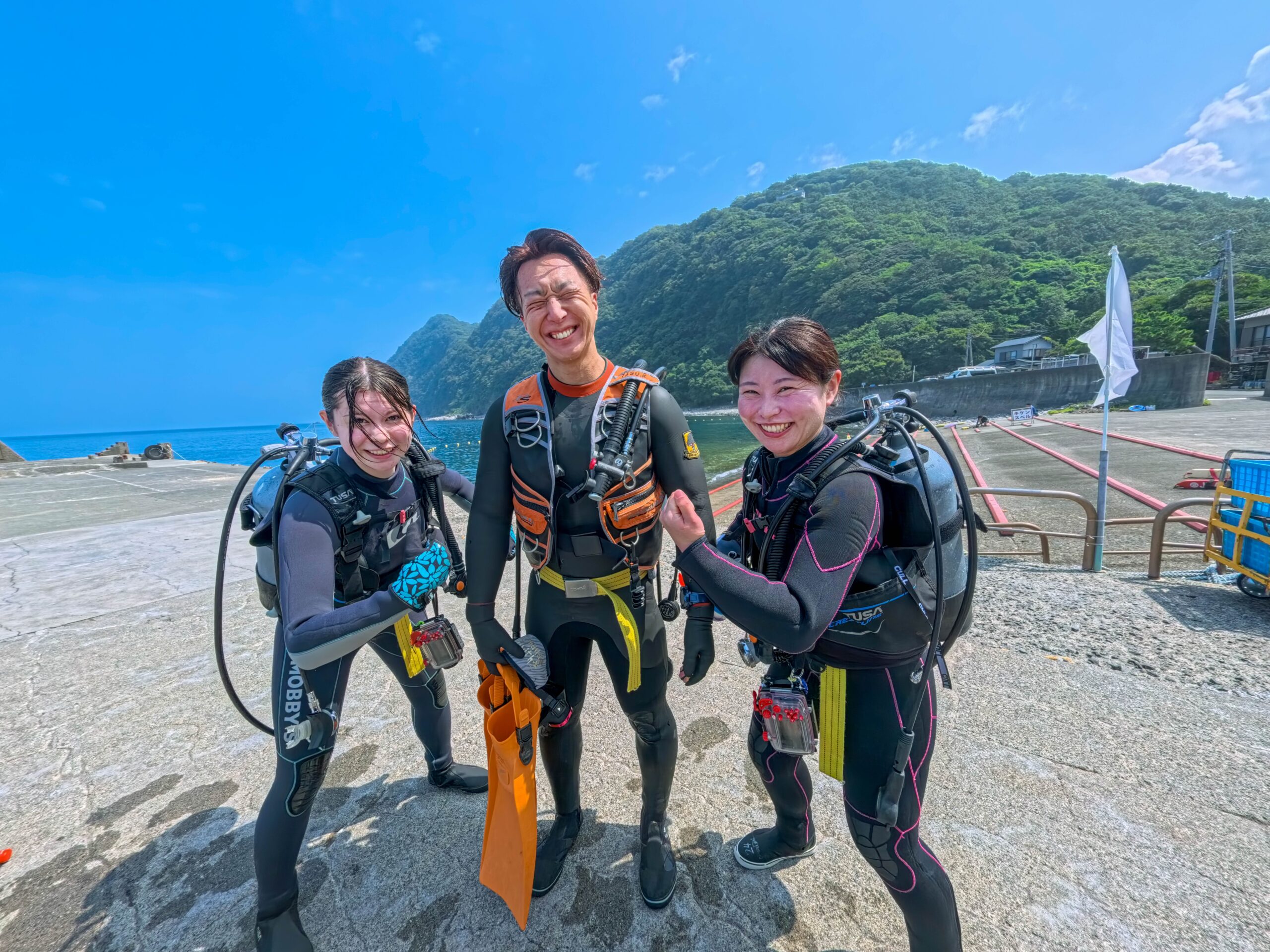 伊豆ダイビングツアー　IN　井田