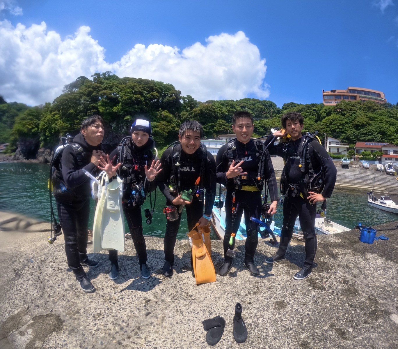 伊豆ダイビングスクール＆ファンダイビング　IN　赤沢