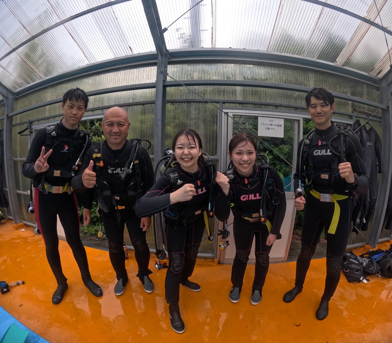 伊豆ダイビングスクール　 in　 プール
