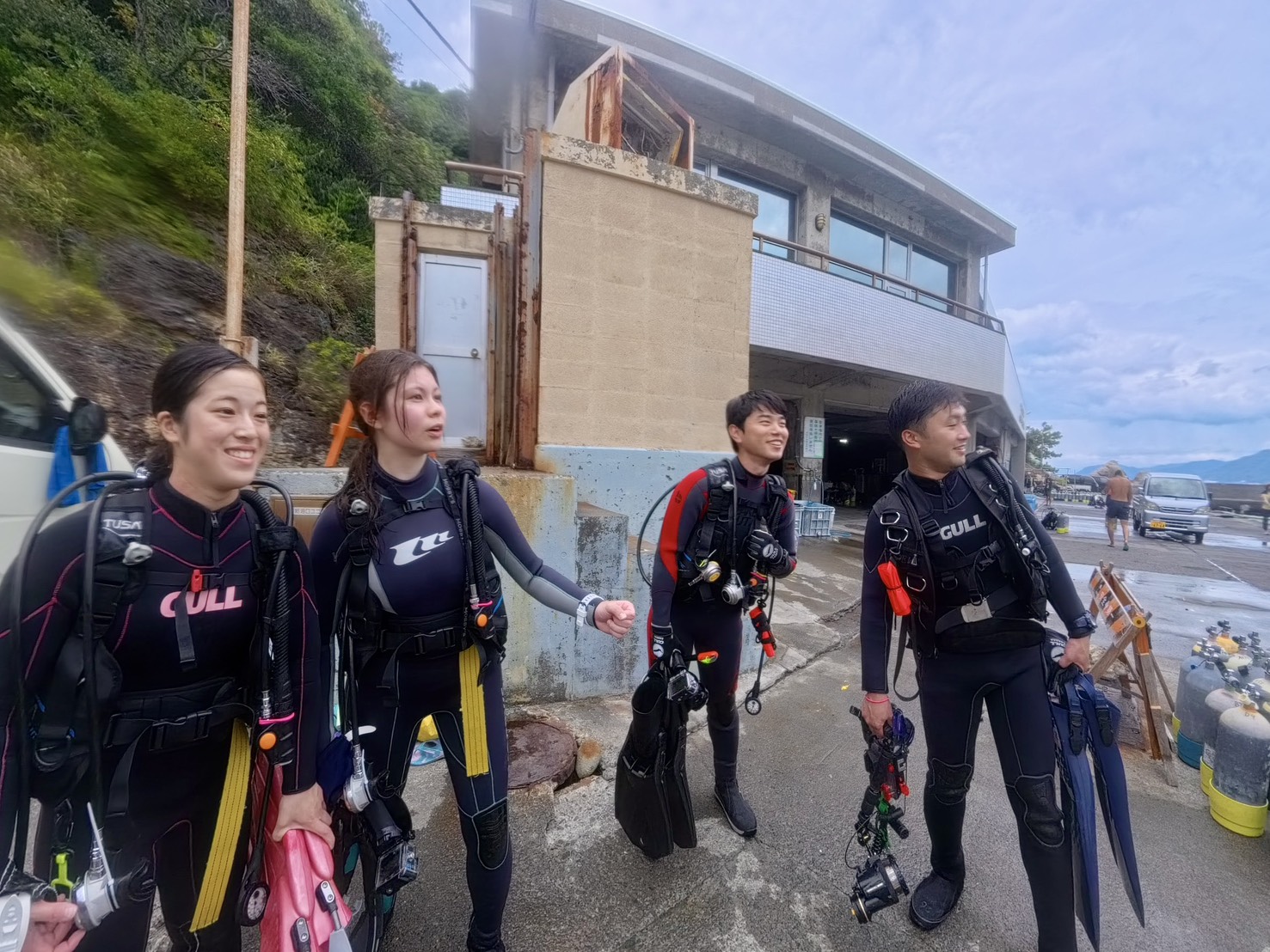 伊豆ダイビングツアー　in 　雲見